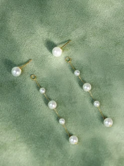 Ethereal Pearl Drop Ohrringe