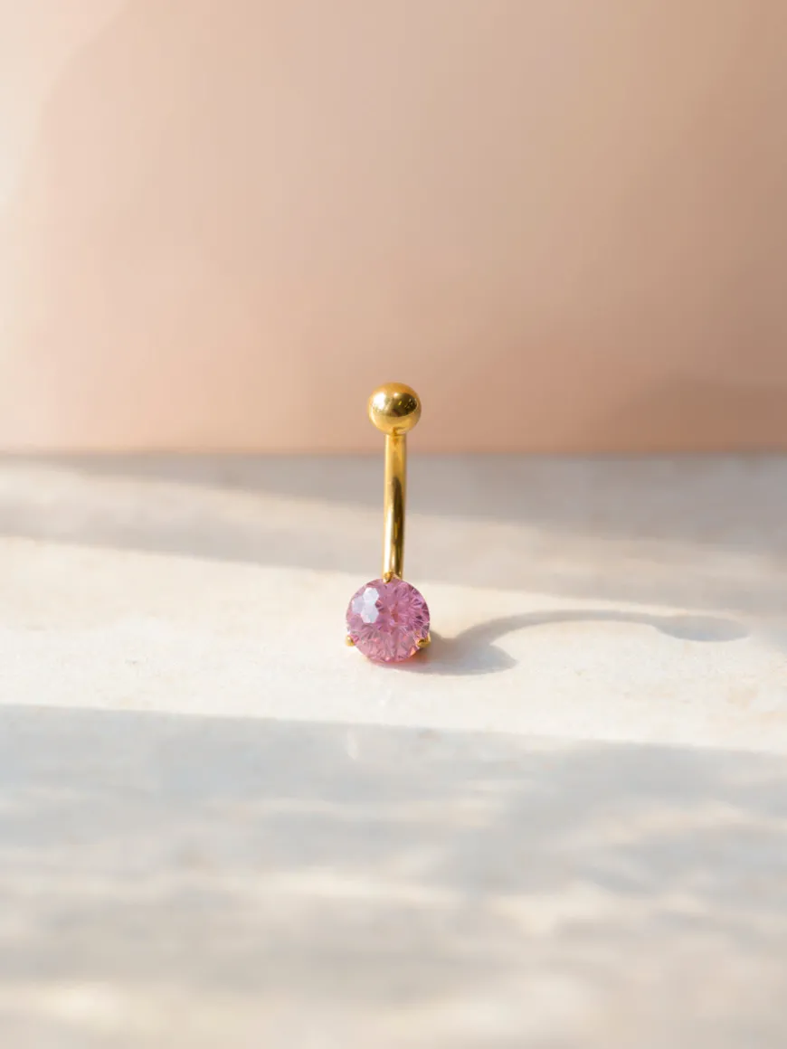 Ethereal Spark Pink Titan Bauchnabelpiercing