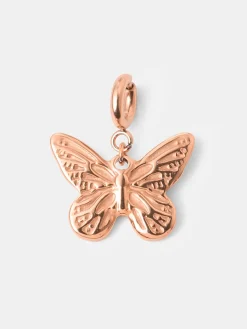Floral Butterfly Ketten-Charm