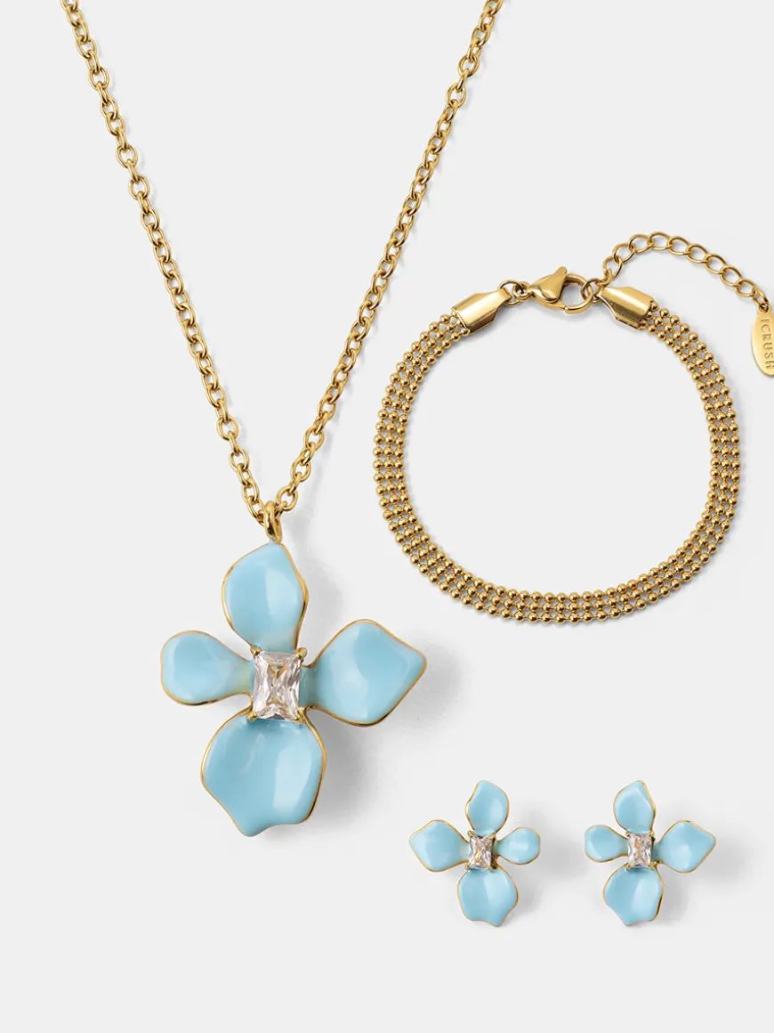 Floral Crystal Set
