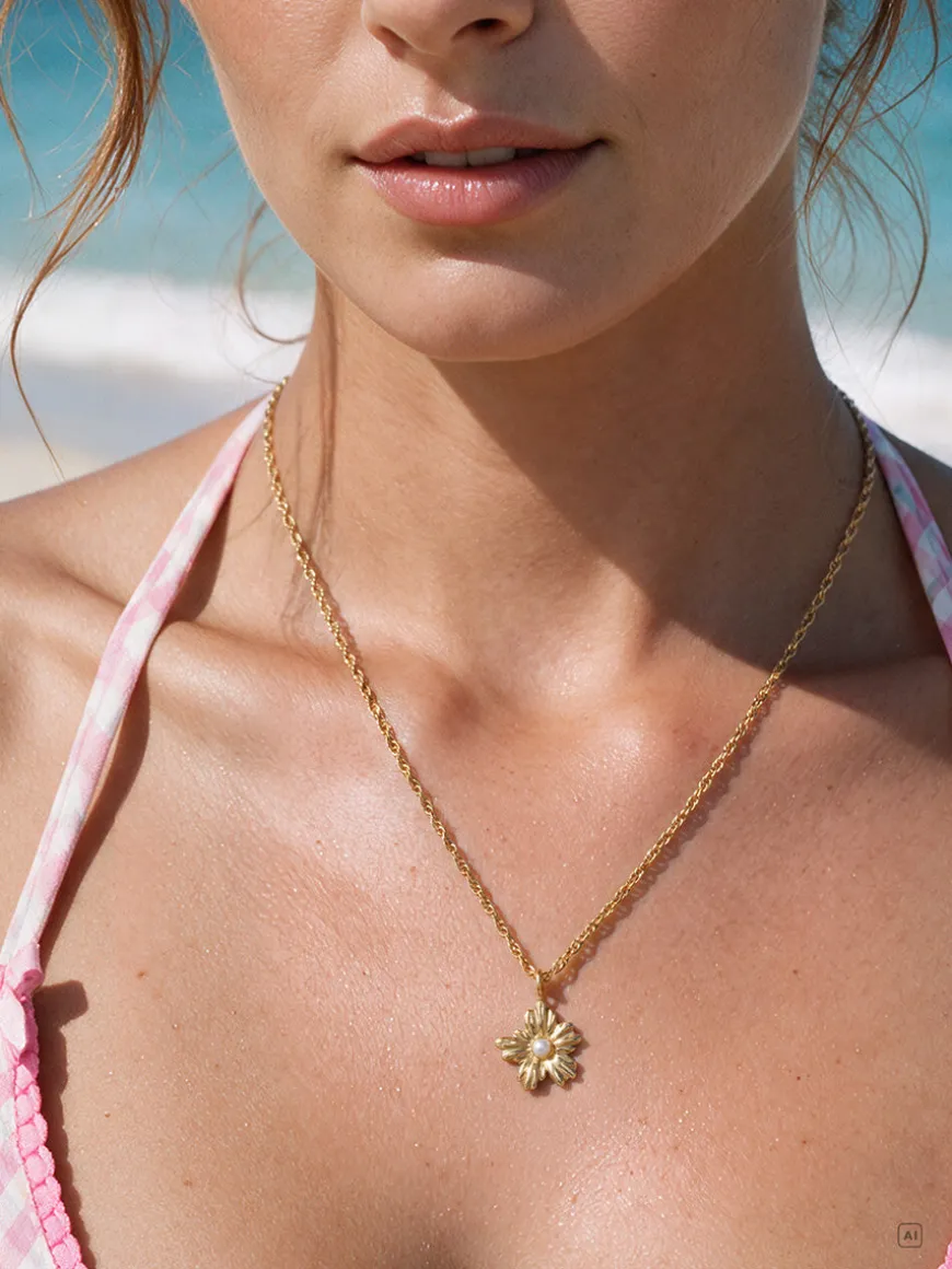 Floral Daisy Bloom Kette