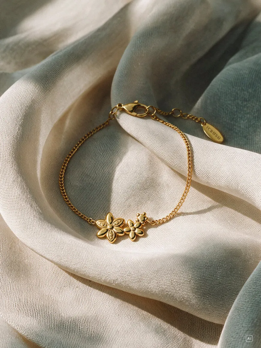 Floral Duet ARMBAND