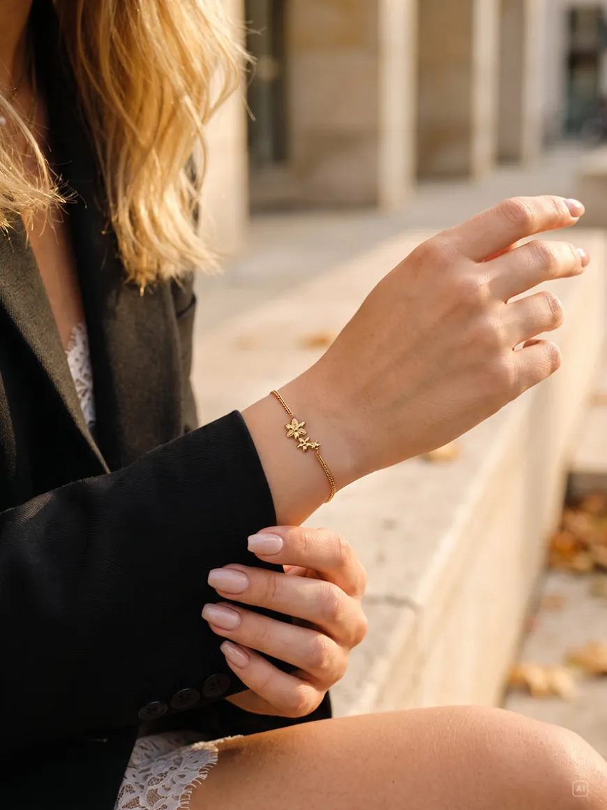 Floral Duet ARMBAND