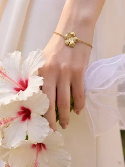 Floral Hibiscus Bloom ARMBAND