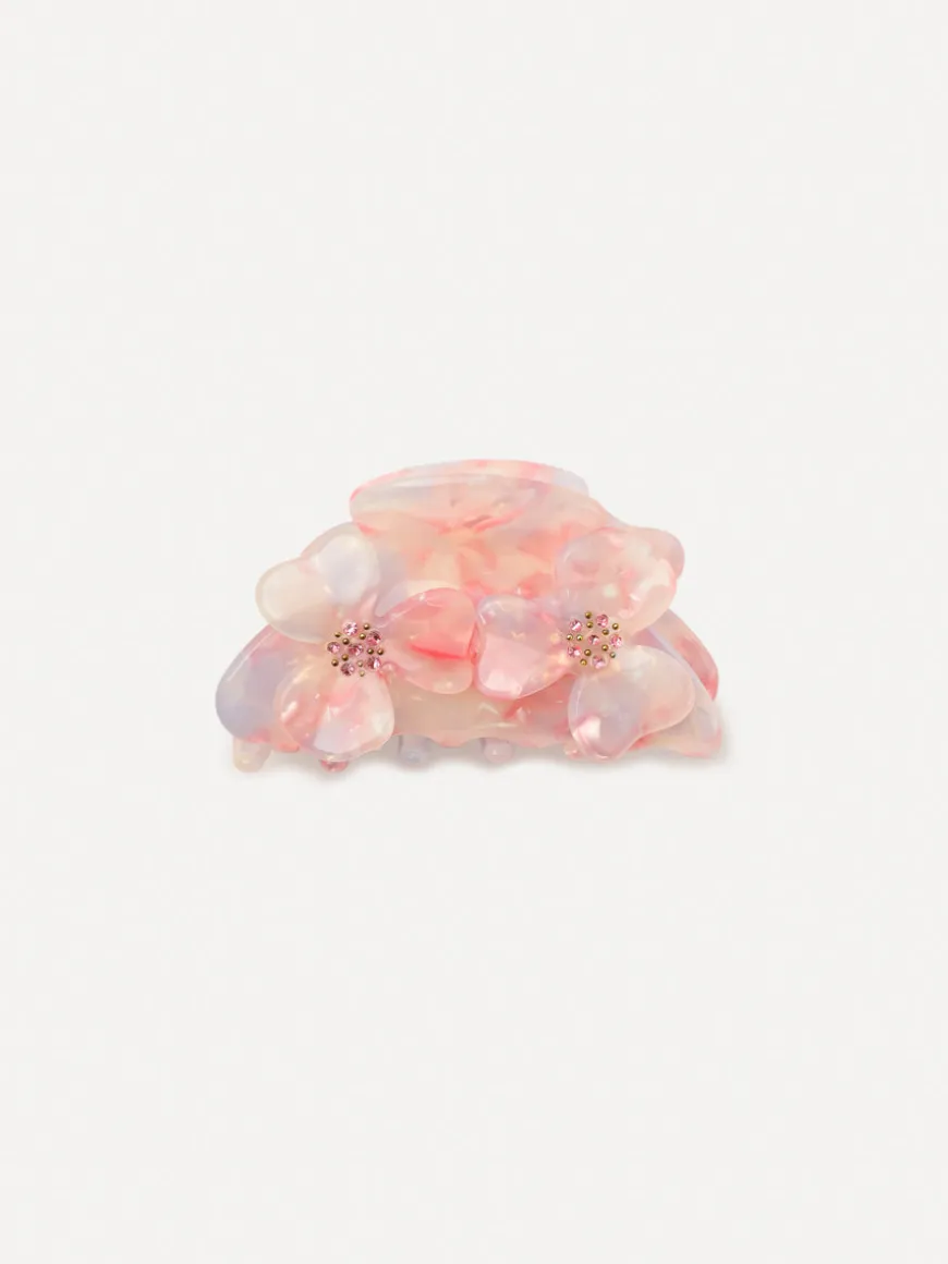 Floral Kiss Blue-pink Haarklammer
