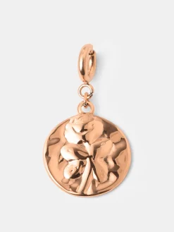 Floral Leaf Ketten-Charm