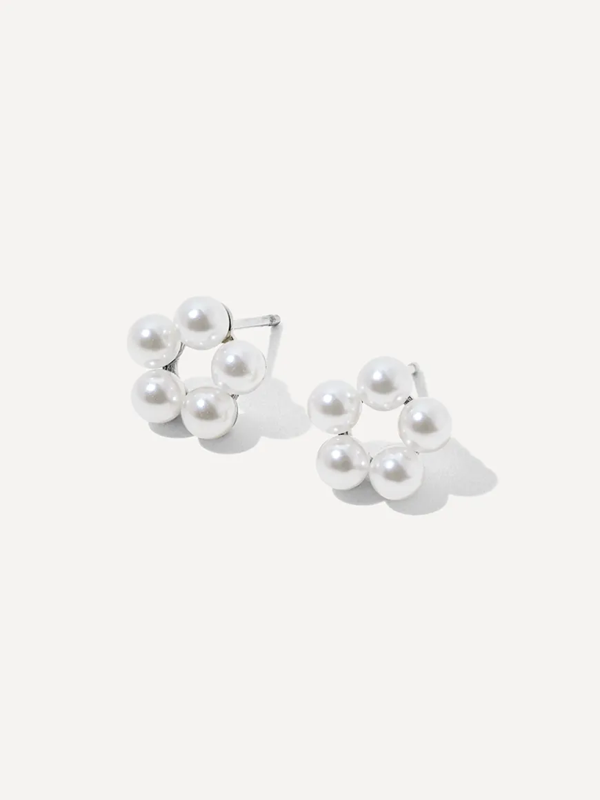 Floral Pearl Ohrringe