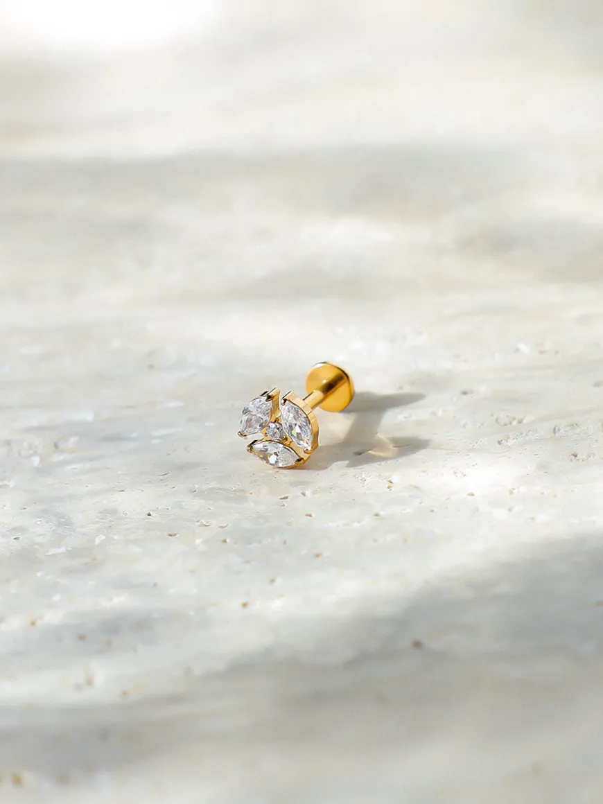 Floral Rhythm Titan Piercing