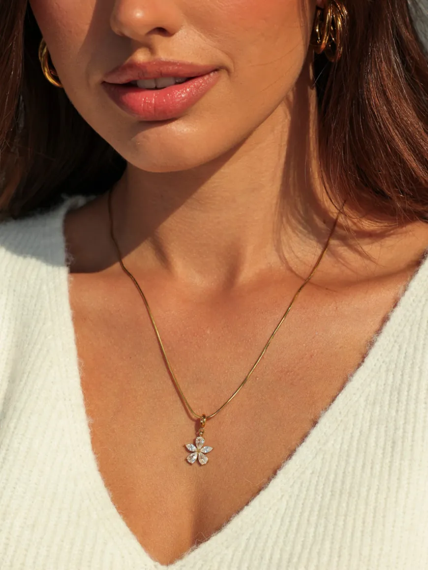 Floral Spark Ketten-Charm
