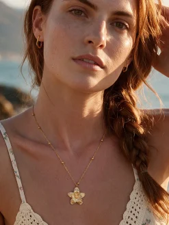 Floral Spark Stamen Kette