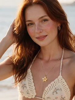 Floral Spark Stamen Kette