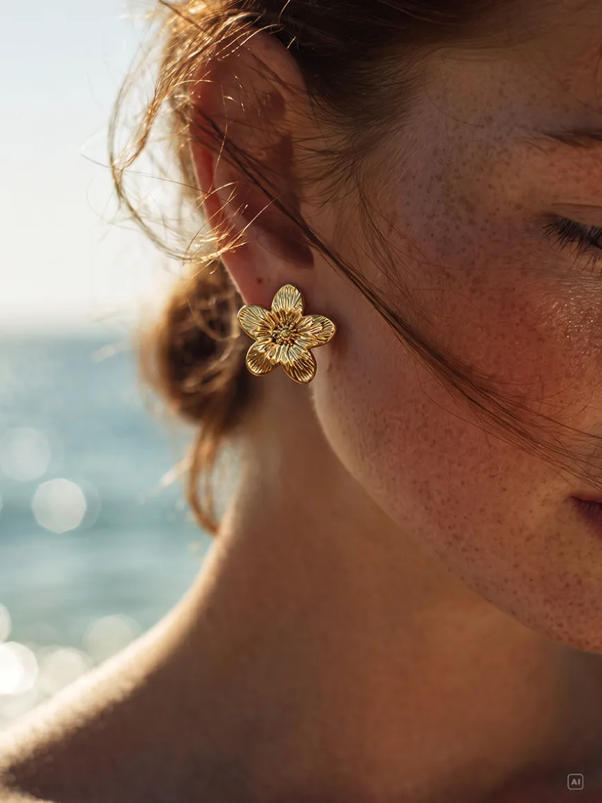 Floral Spark Stamen Ohrringe