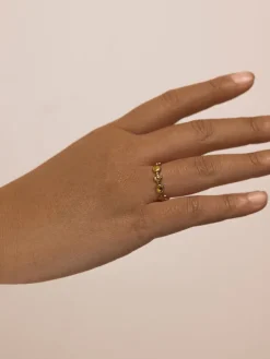 Flower Band Ring
