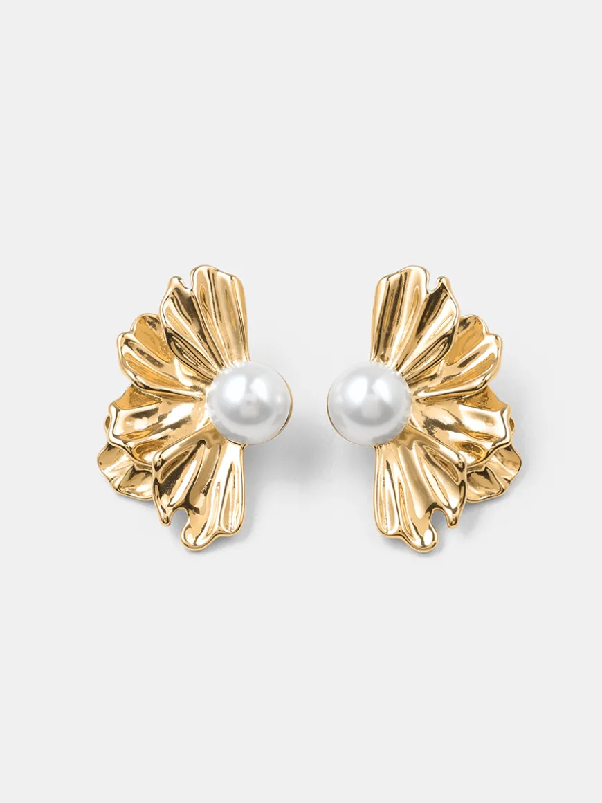 Flower Pearl Ohrringe