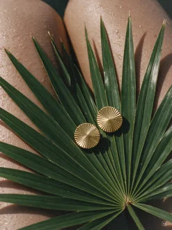 Fluted Elegance Ohrringe