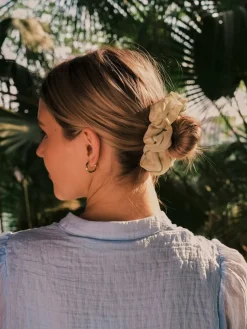 Fresh Wave Blue Scrunchie