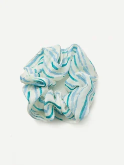 Fresh Wave Blue Scrunchie