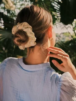 Fresh Wave Blue Scrunchie