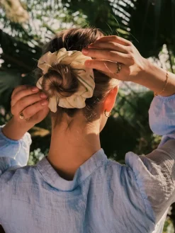 Fresh Wave Green Scrunchie