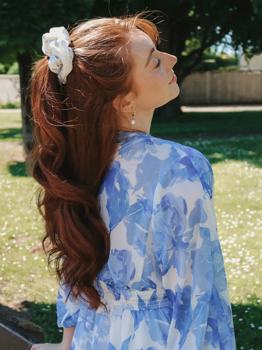 Fresh Wave Green Scrunchie