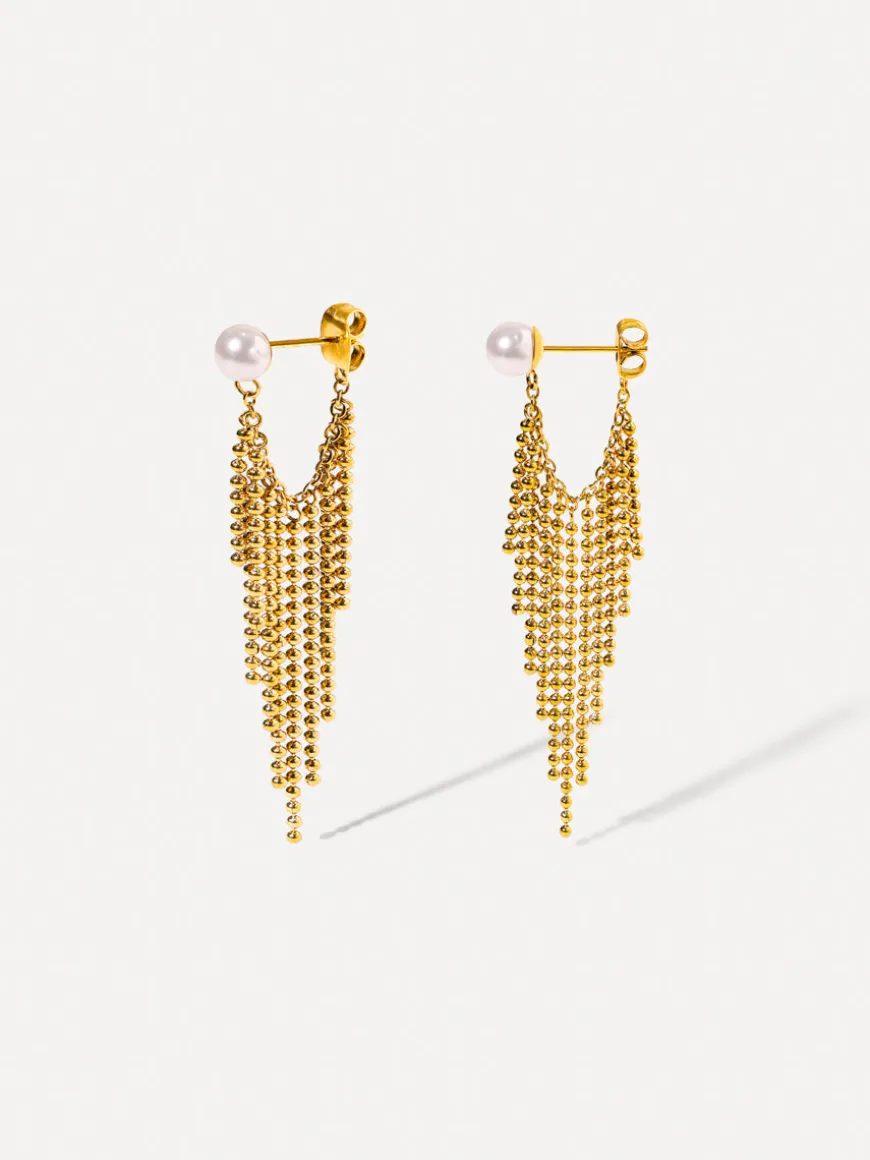 Fringe Pearl Ohrringe