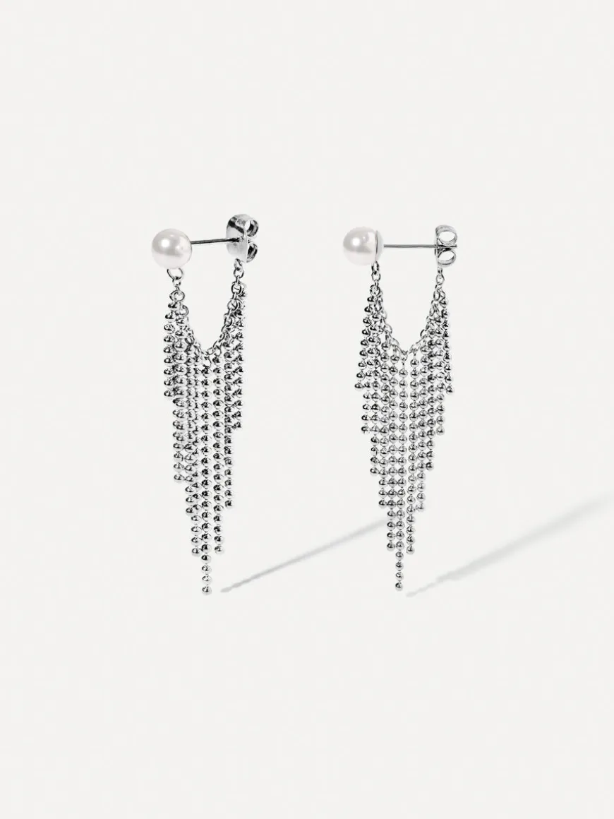 Fringe Pearl Ohrringe