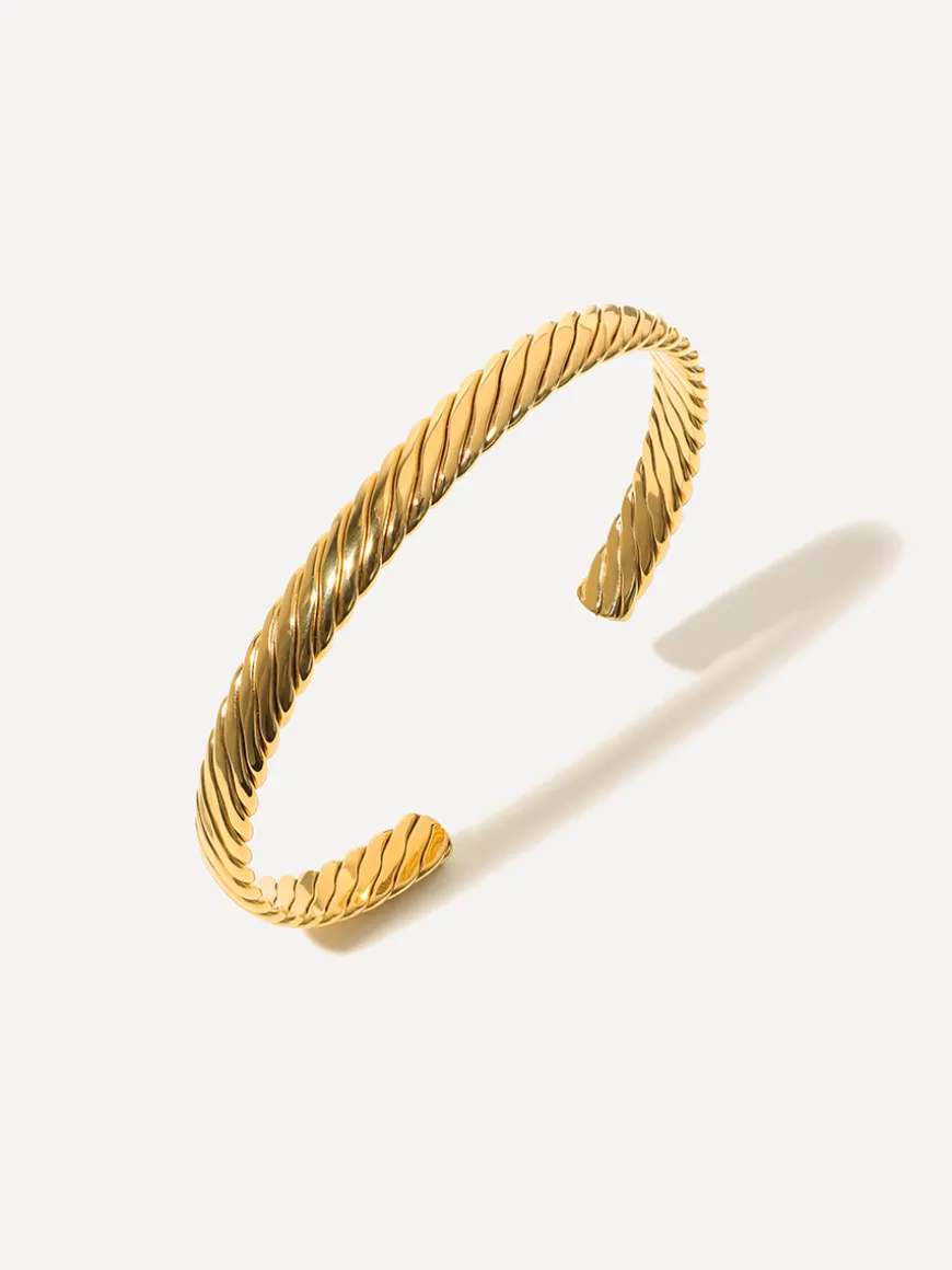 Gentle Swirl Armcuff