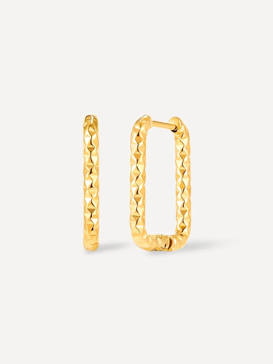 Geometric Hoop Ohrringe