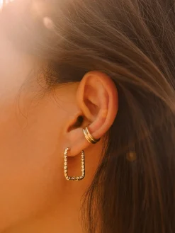 Geometric Hoop Ohrringe