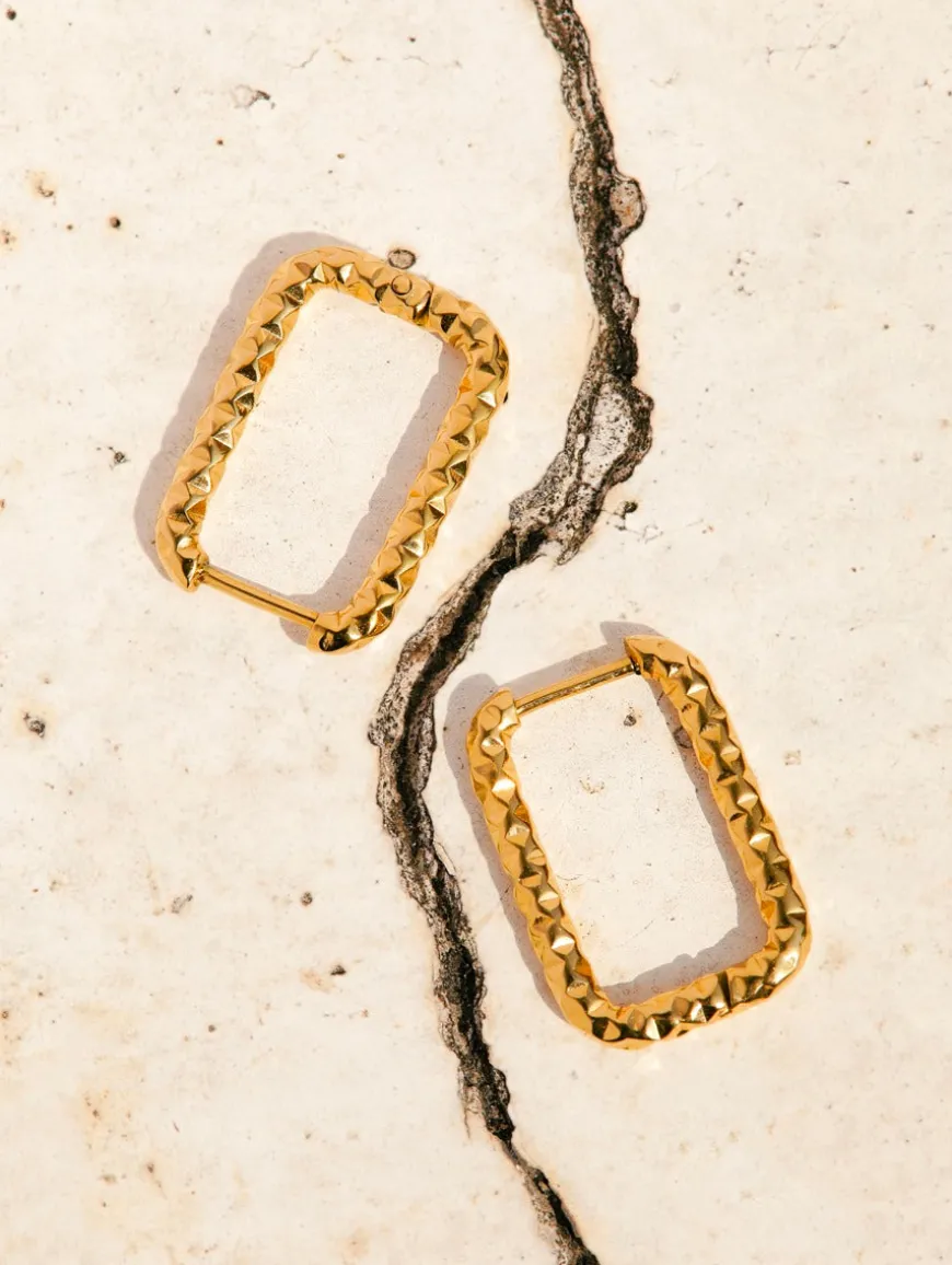 Geometric Hoop Ohrringe