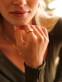 Geometric Shine Ring