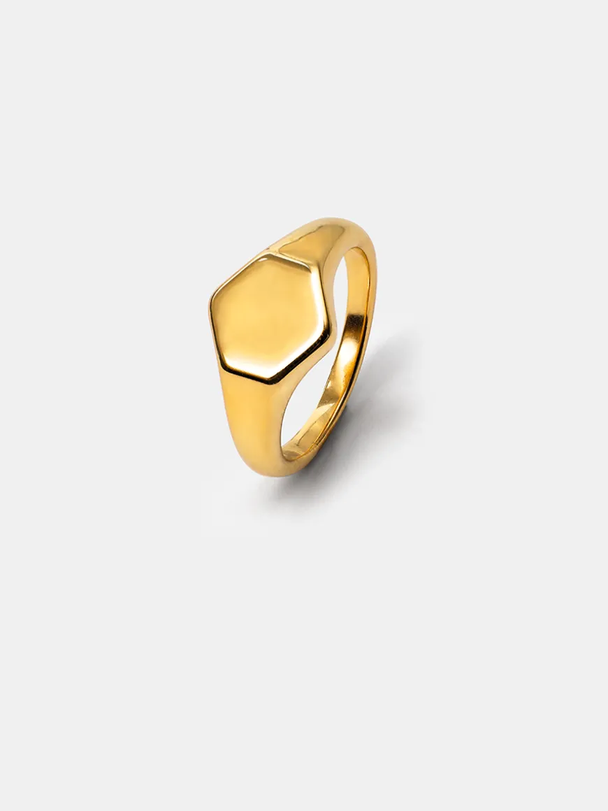Geometric Shine Ring