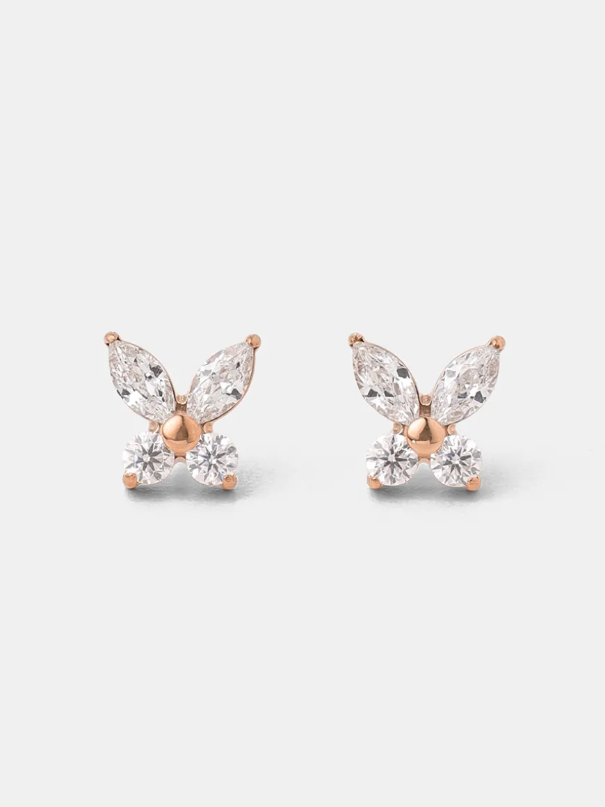 Gleaming Butterfly Ohrringe