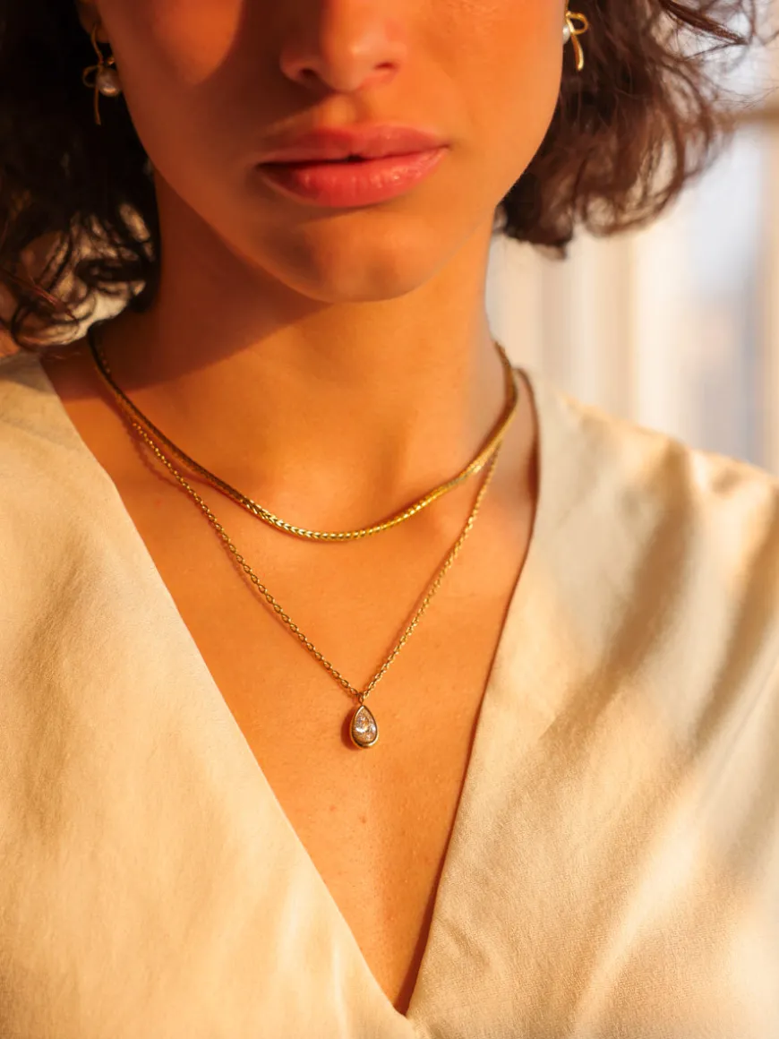 Gleaming Drop Kette