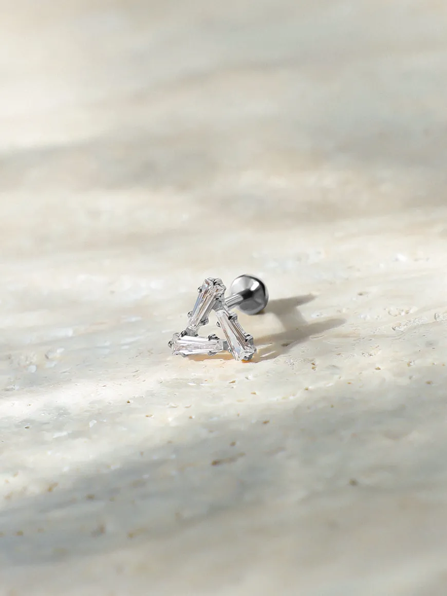 Gleaming Trio Titan Piercing
