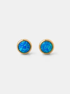 Glitter Stone Stud Ohrringe