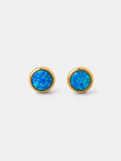 Glitter Stone Stud Ohrringe