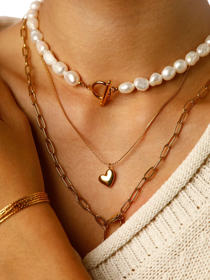 Glossy Heart Kette