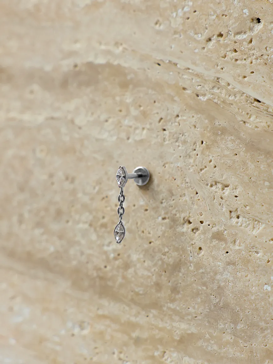 Graceful Drop Titan Piercing