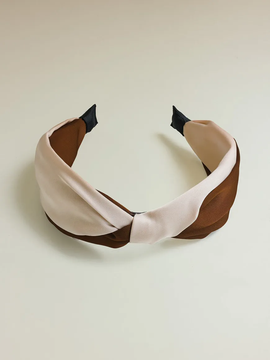 Graceful Haarreif Brown-apricot