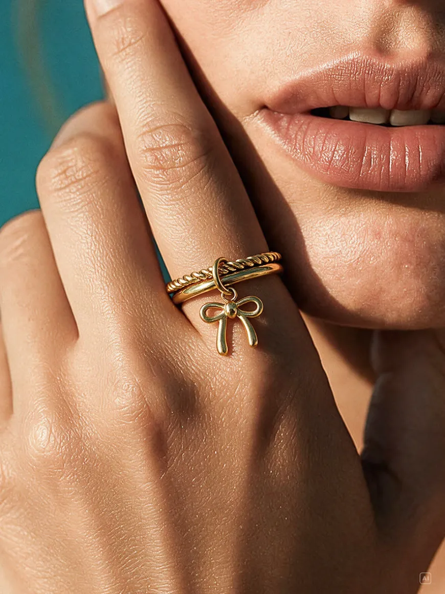 Graceful Knot Ring