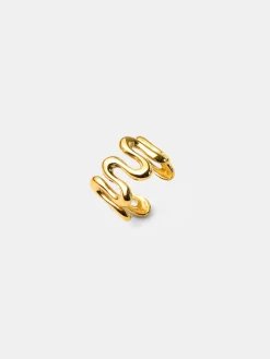 Graceful Wave Earcuff