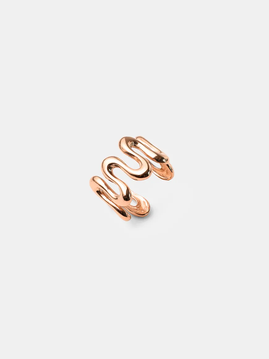 Graceful Wave Earcuff