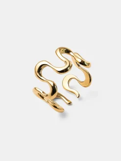 Graceful Wave Ring