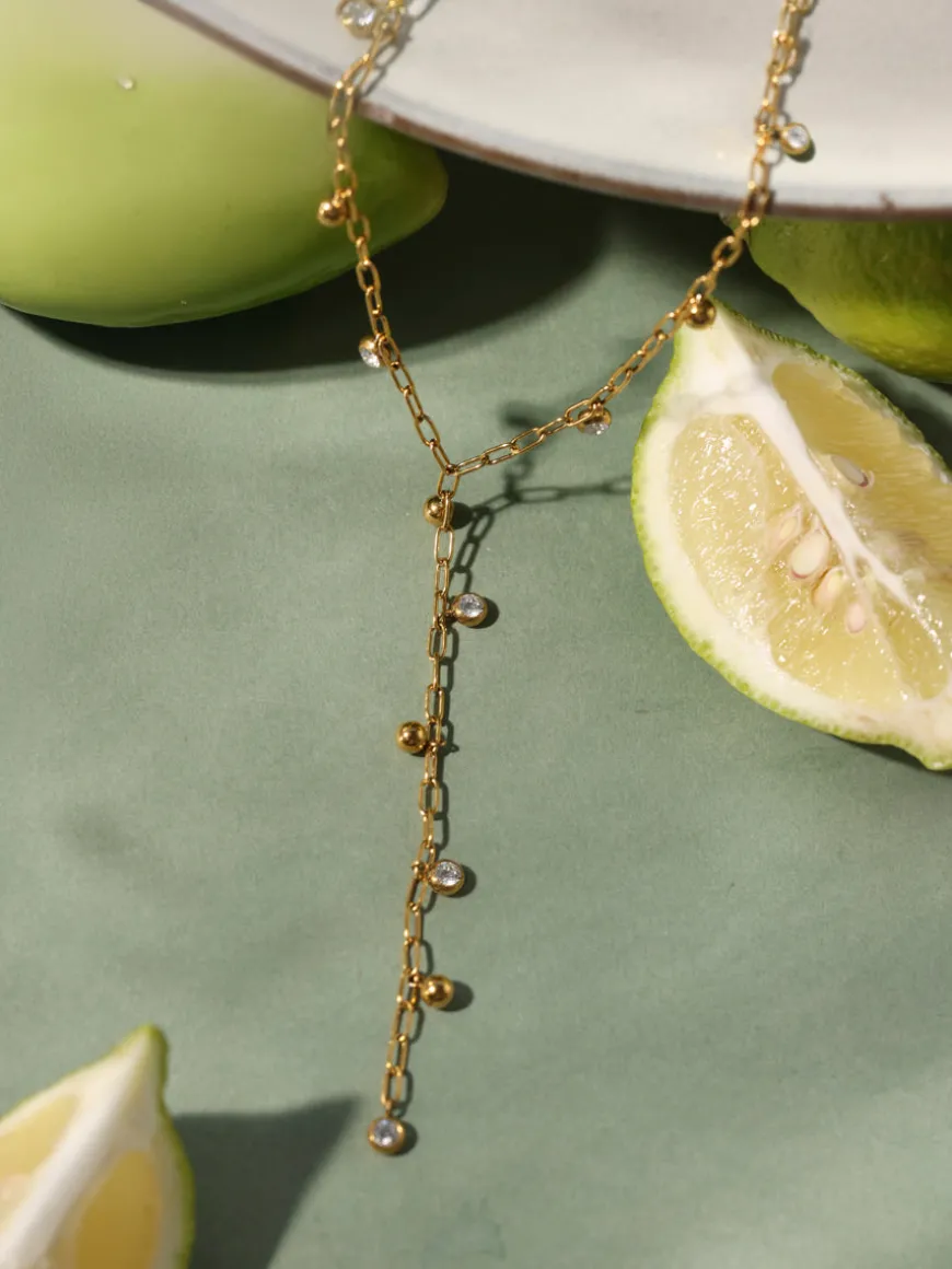 Gypsophila Tassel Kette