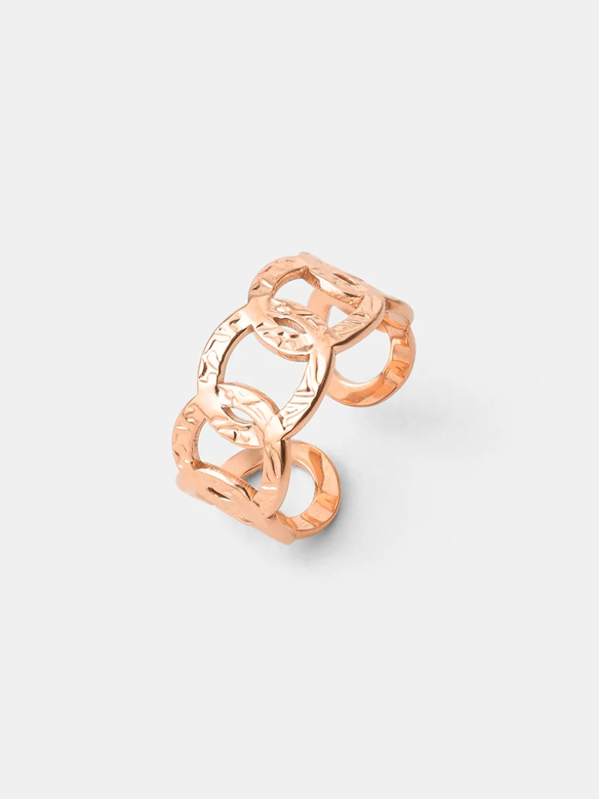 Hammered Elegance Ring
