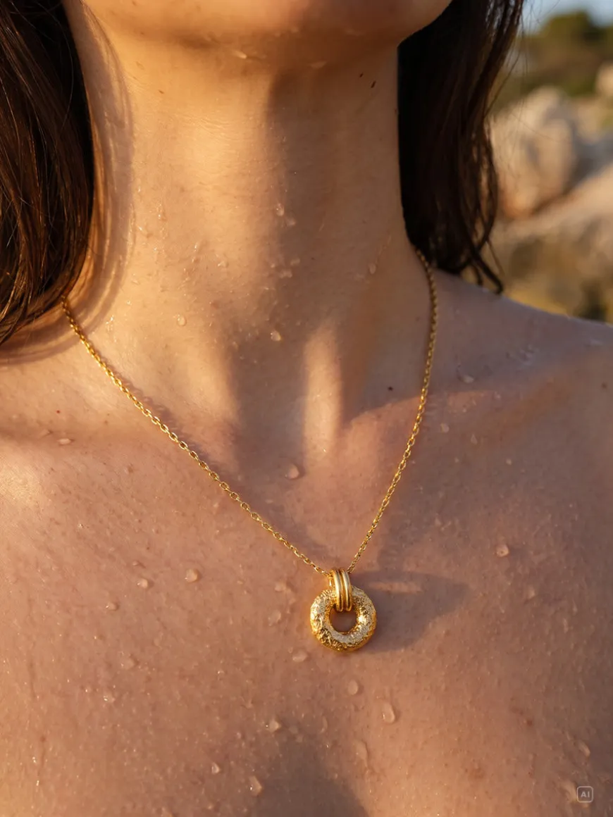 Hammered Texture Kette