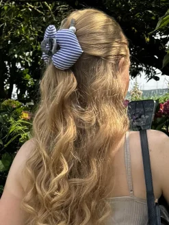 Heart Glow Blue Haarklammer