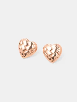 Heart Weave Ohrringe