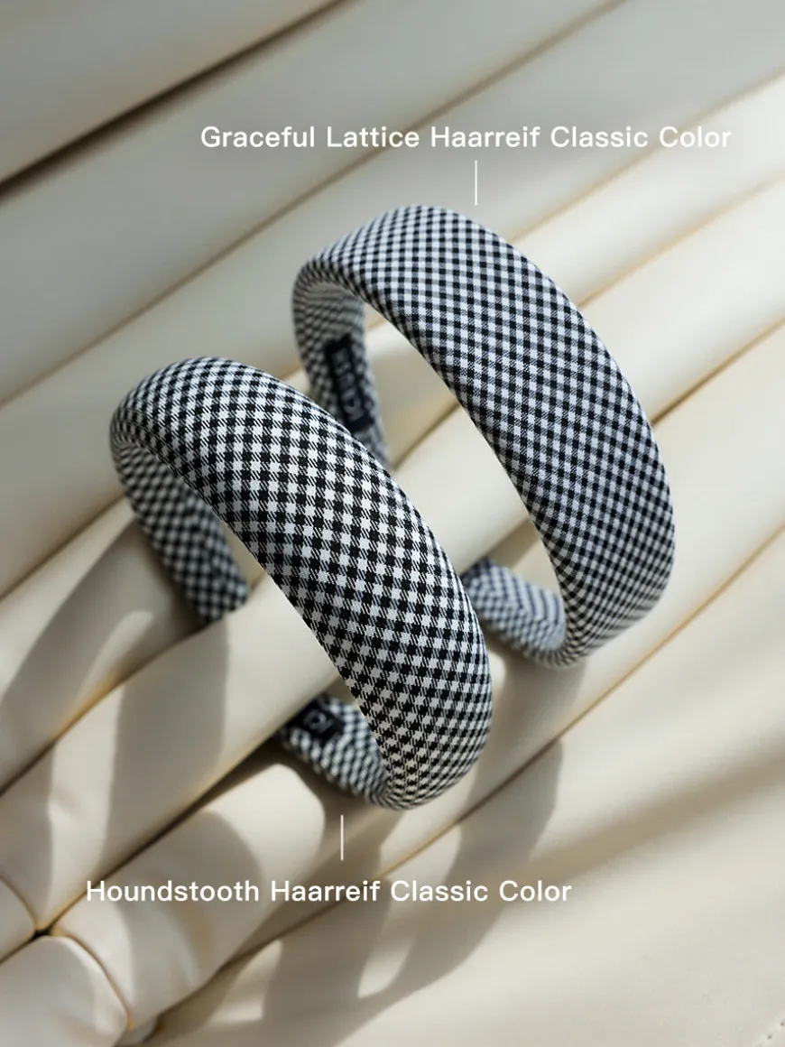 Houndstooth Haarreif Classic Color